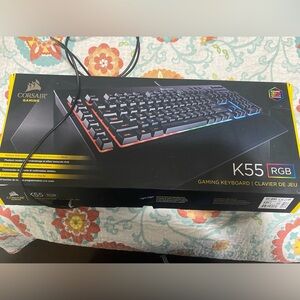Corsair K55 RGB LED Backlit Keyboard